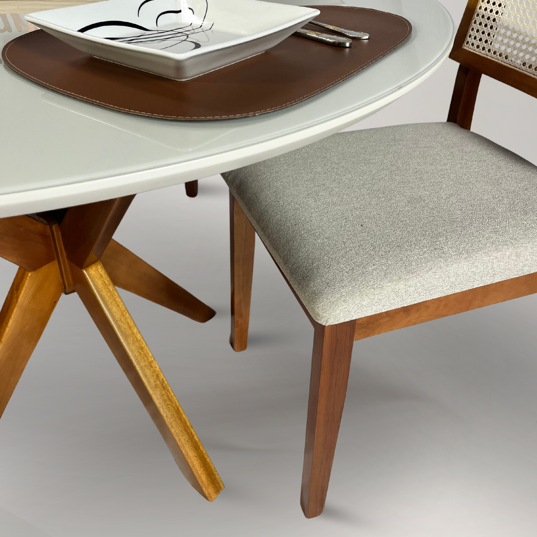 Mesa Itália Redonda: Elegância e Sofisticação para Seu Ambiente