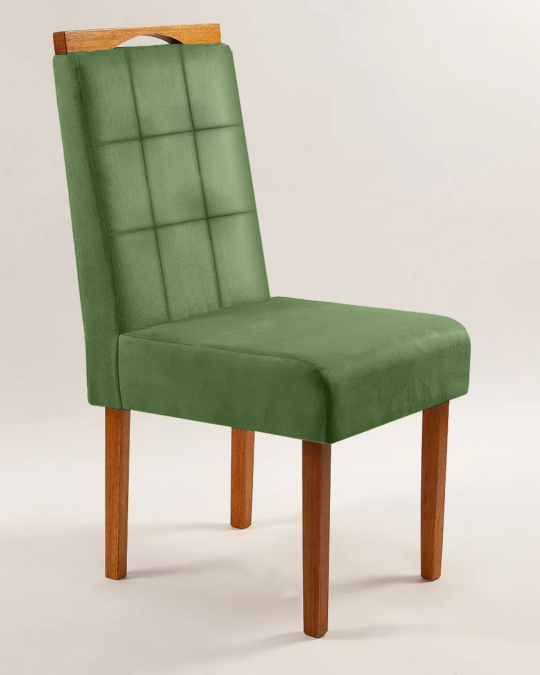 Cadeira Estofada Bela para Sala de Jantar – Design Sofisticado e Confortável