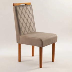 Conjunto Mesa Roma redonda e 4 Cadeiras