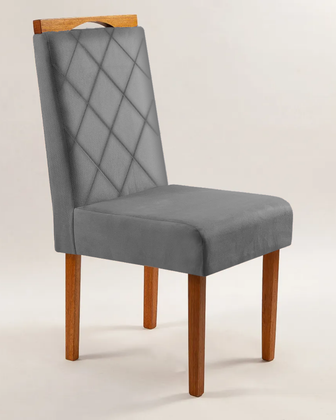 Cadeira Estofada Sophia de Alta Qualidade – Ideal para Sala de Jantar