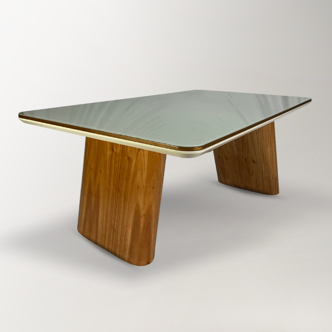 Mesa Mg Decore com 6 Cadeira Estrela em Rattan
