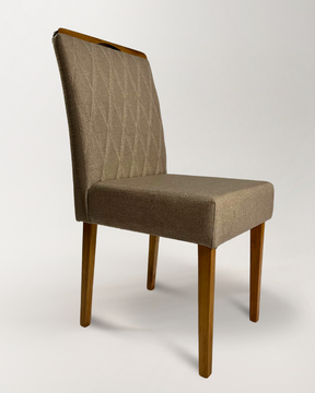 Cadeira Estofada Sophia de Alta Qualidade – Ideal para Sala de Jantar