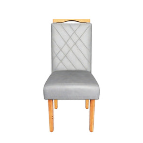 Cadeira Estofada Malu – Sofisticação e Conforto para seu Ambiente