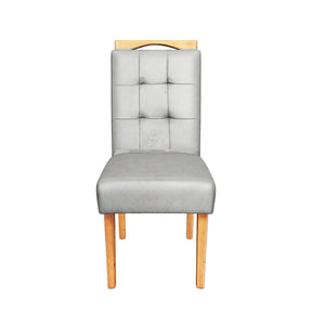 Cadeira Estofada Bela para Sala de Jantar – Design Sofisticado e Confortável