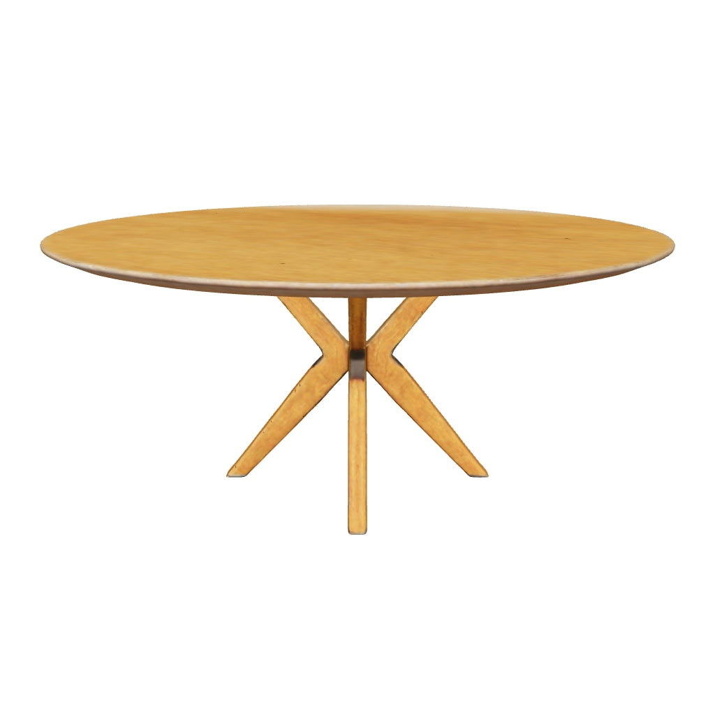 Conjunto Mesa Itália e Cadeiras Estrela de Rattan Natural – Sofisticação e Conforto